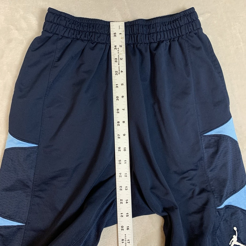 Nike Air Jordan Shorts Mens Medium Blue Jumpman Basketball No Drawstring - Picture 6 of 9